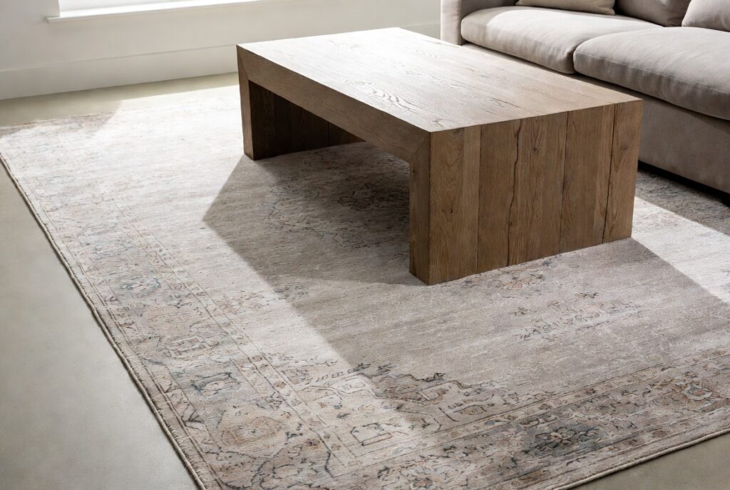 The Low-Pile Flatweave Rug (For Under Furniture)