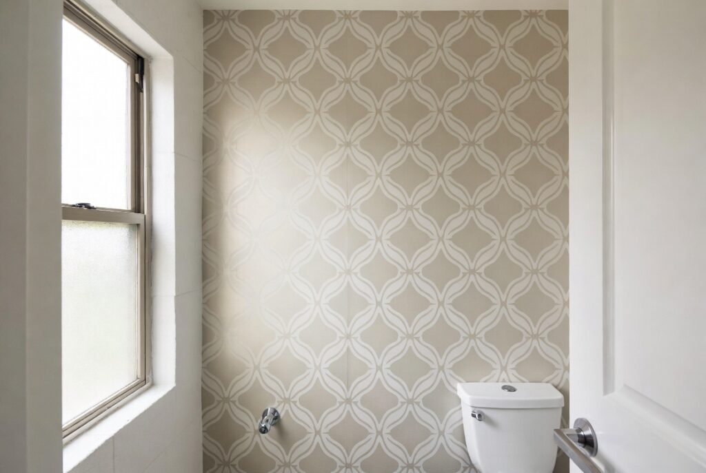 Peel-and-Stick Wallpaper Accent Wall