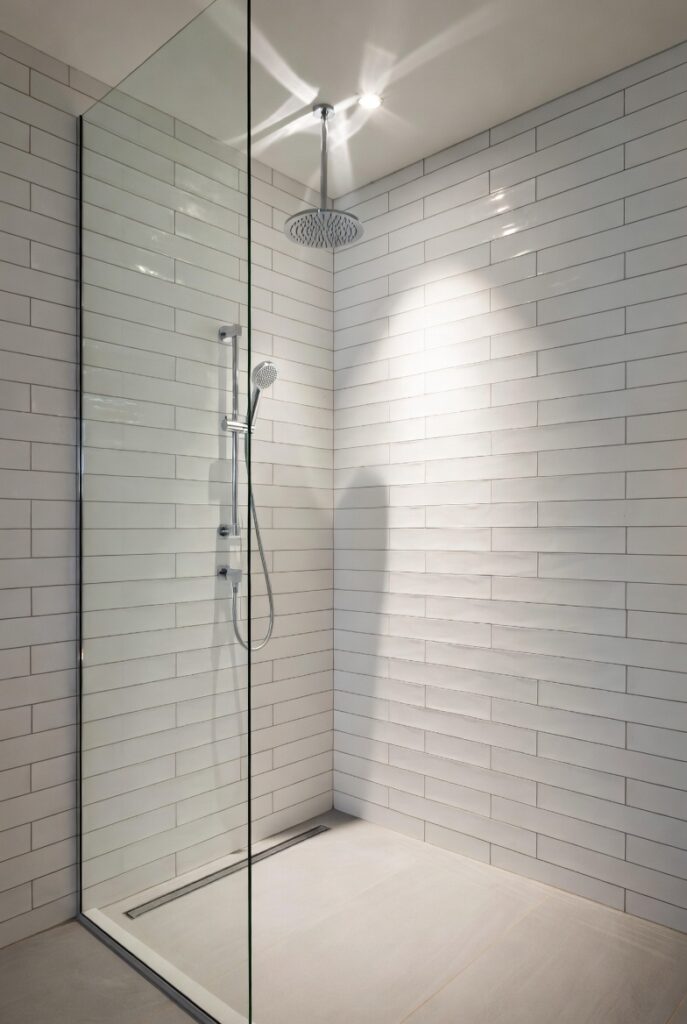 The Glass Walk-In Shower (No Doors)