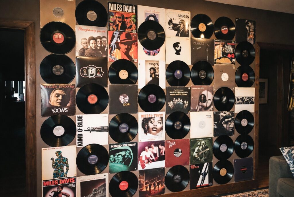 Vinyl Record Wall