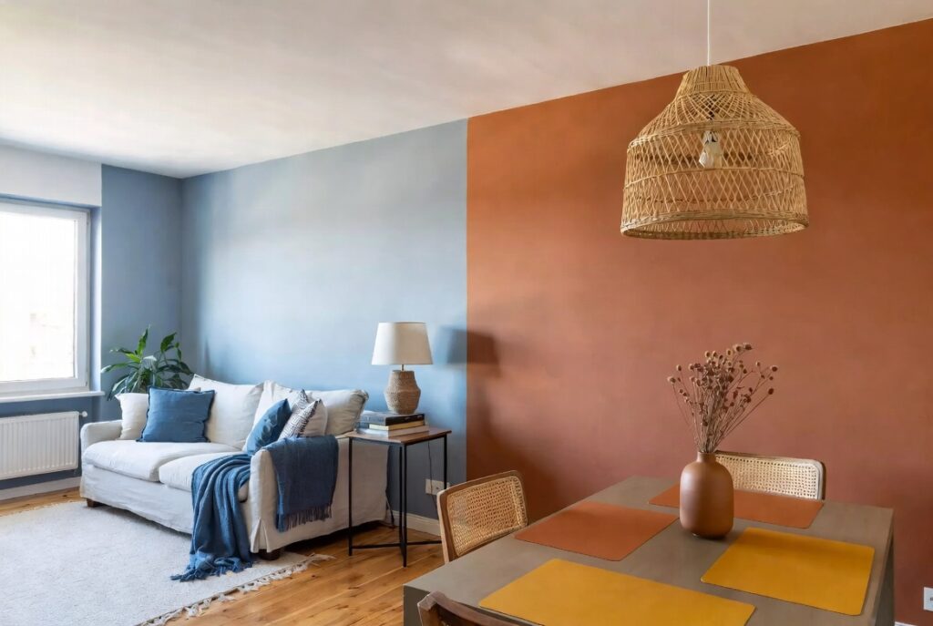  Color‑Block the Zones Without Painting a Single Wall