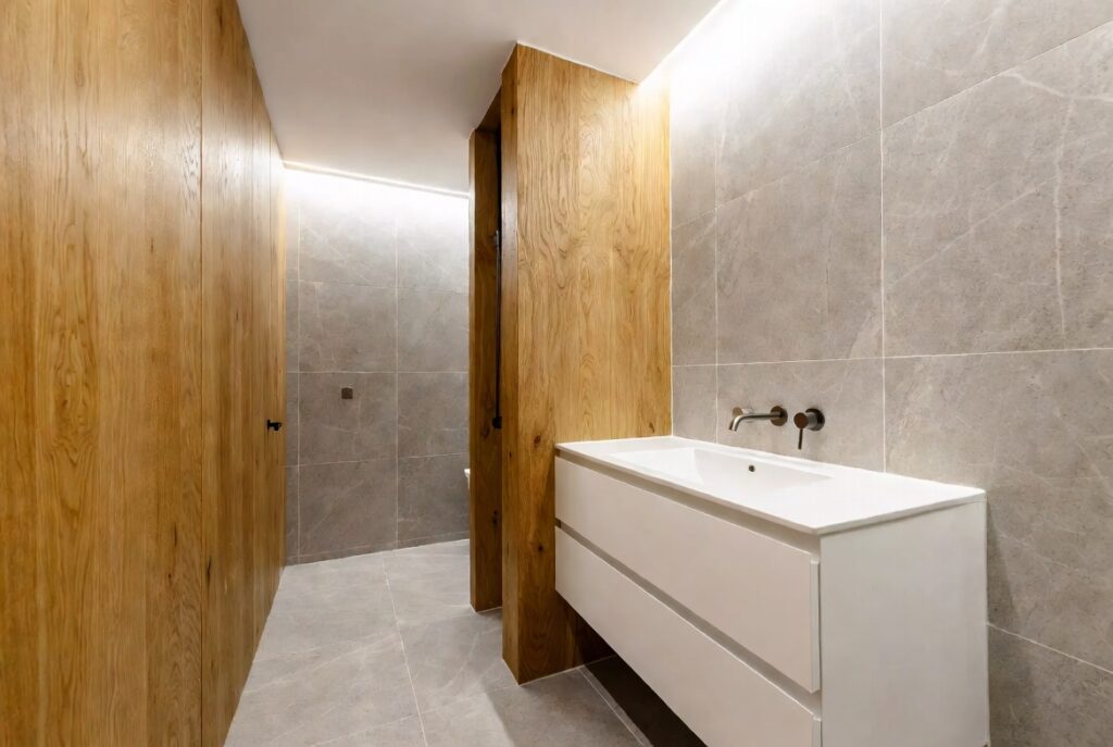 The Wood-Accented Minimalist