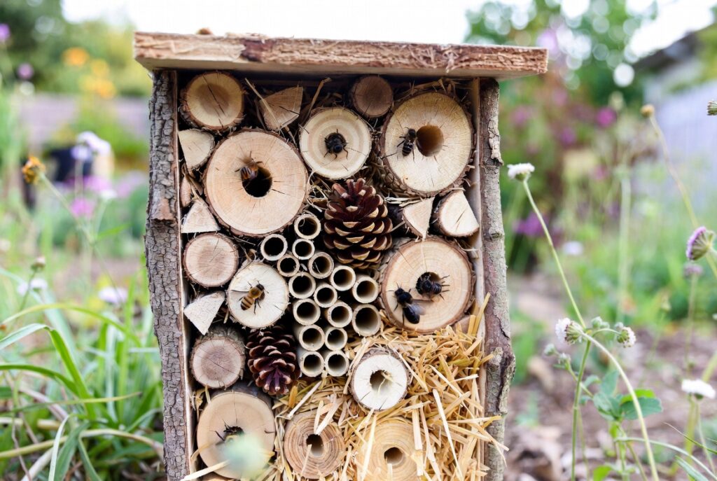 Build a "Bug Hotel" for Pest Control
