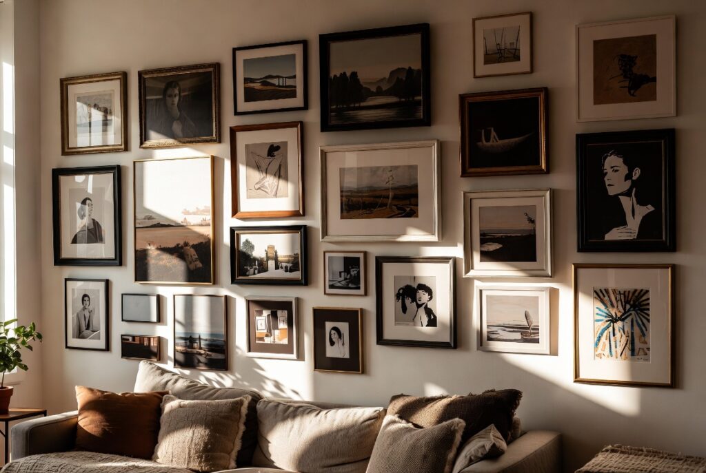 The Classic Salon Style Wall