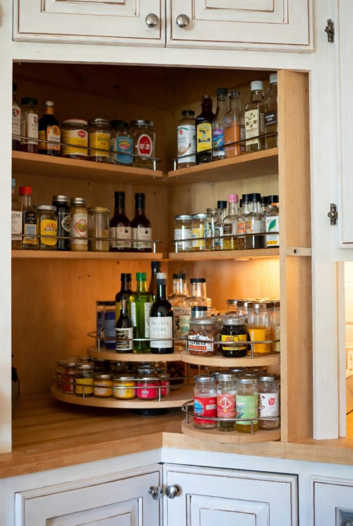 Lazy Susans for Corner Cabinets