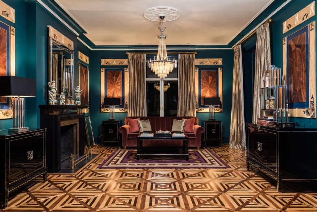 Use Inlaid or Marquetry Wood Accents