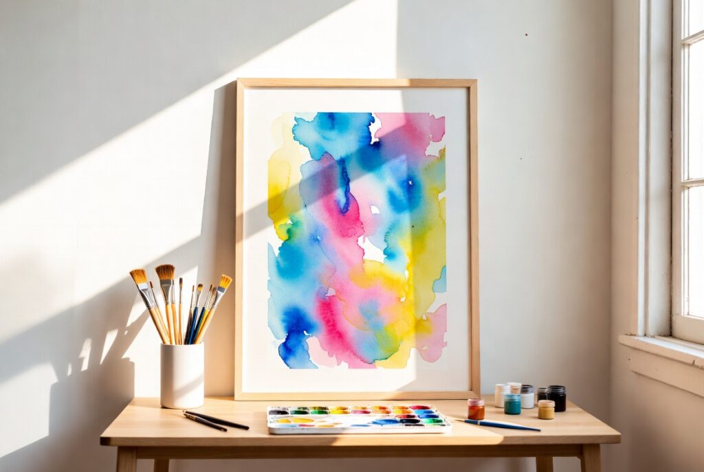DIY Watercolor Art