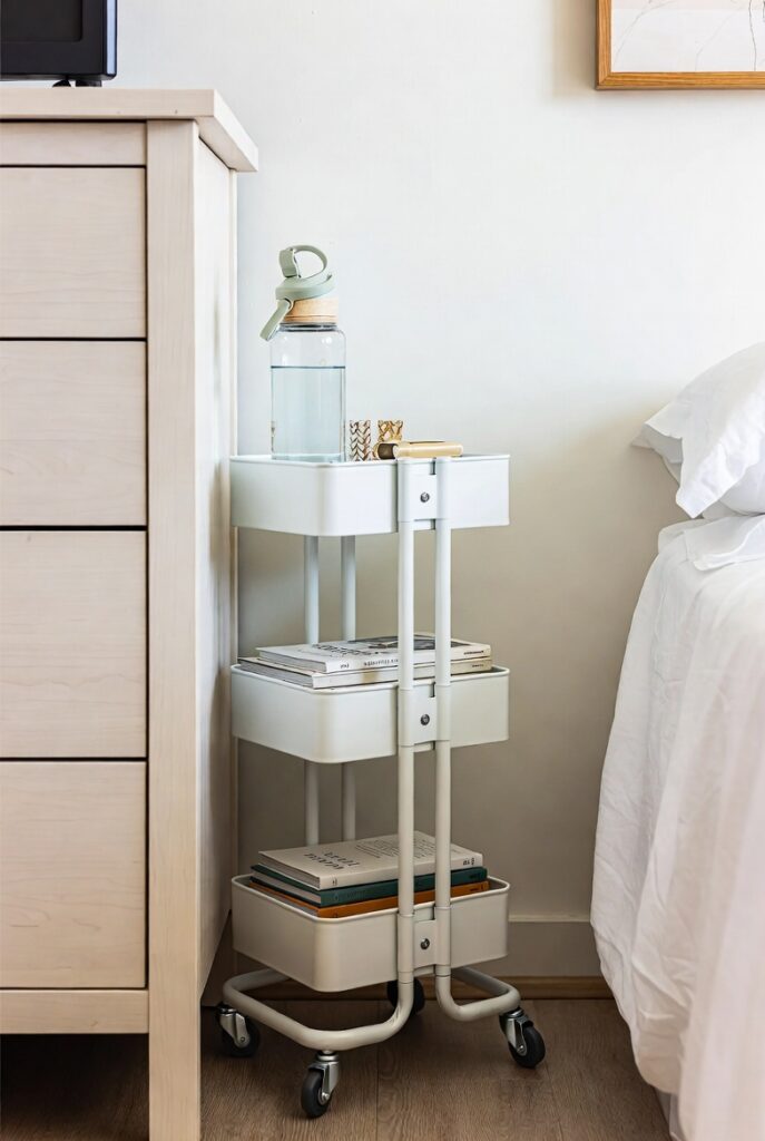 Slim Rolling Carts for Narrow Gaps
