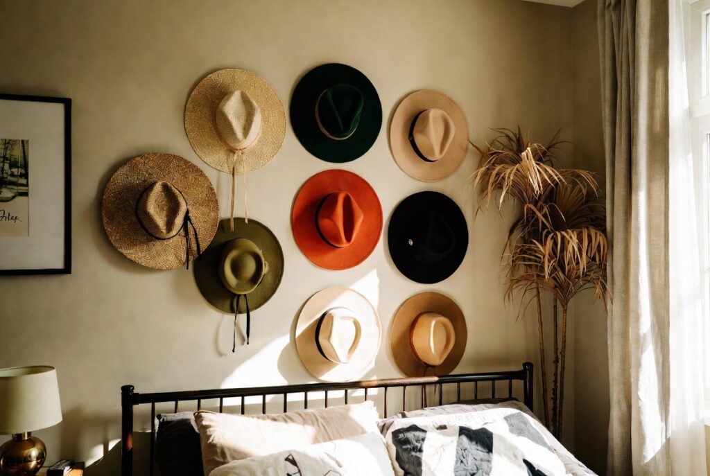 Hat Wall Display