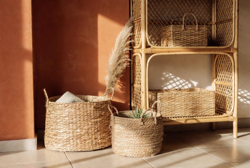Wicker and Seagrass Baskets