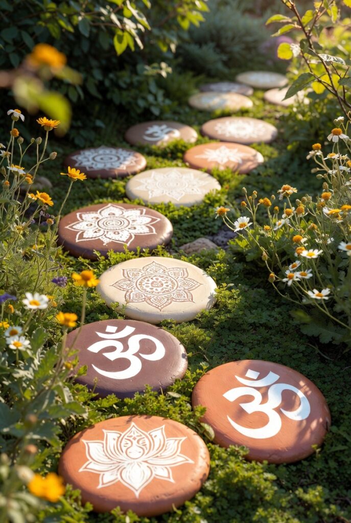 Paint Yoga Stones for a Path