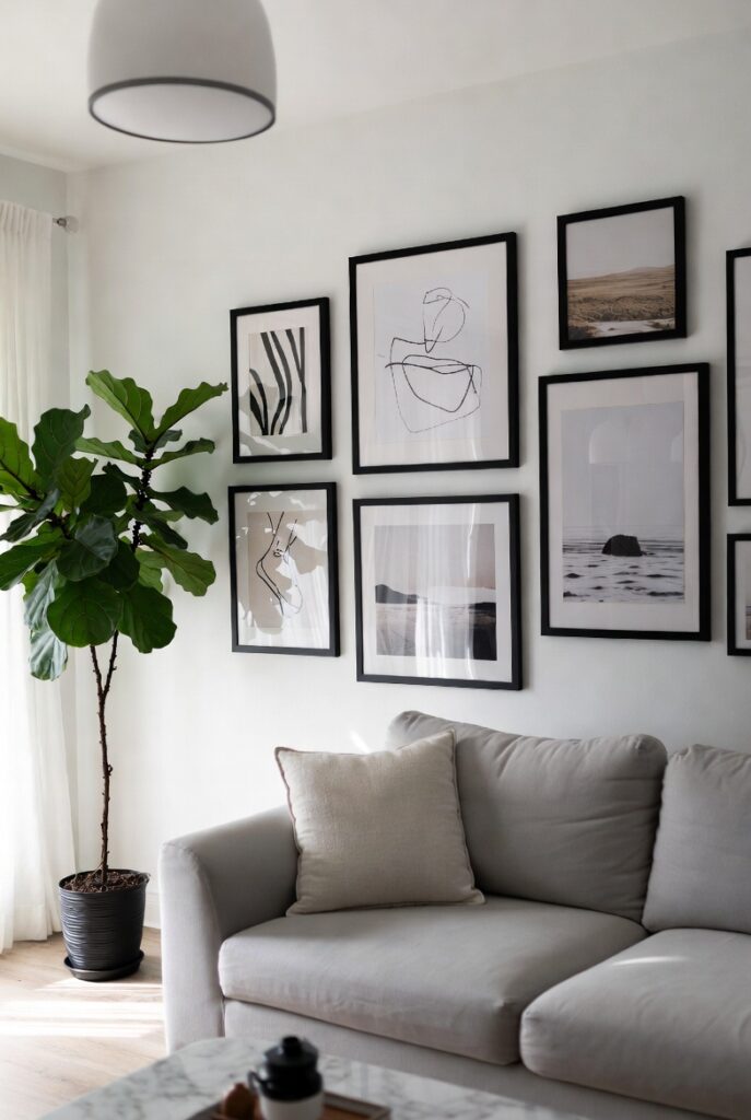 Minimalist Gallery Wall