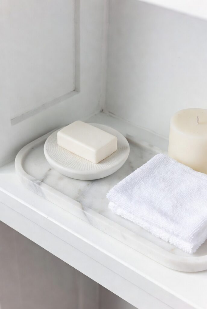  The Monochrome Minimalist (All White Everything)