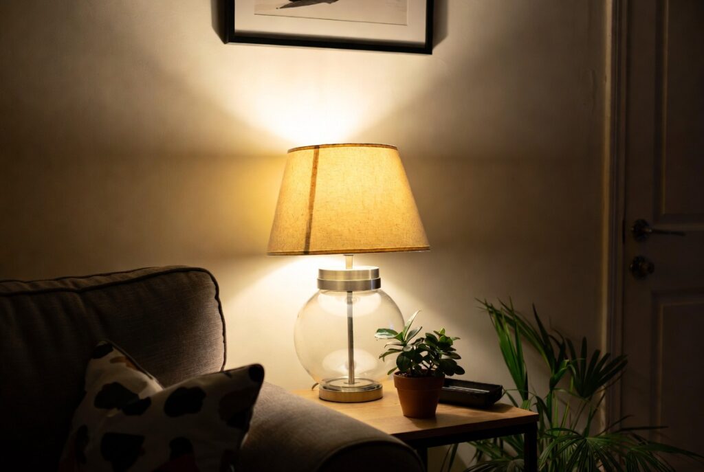 The Table Lamp (For Warmth and Personality)