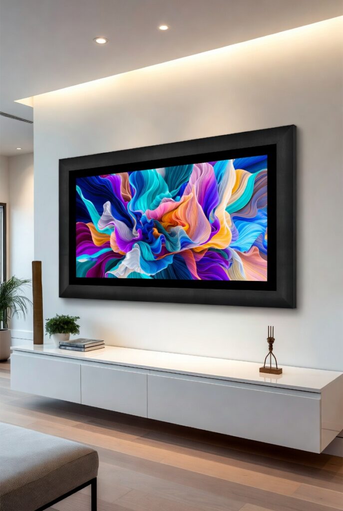 The Ever-Changing Frame (Digital Art Display)