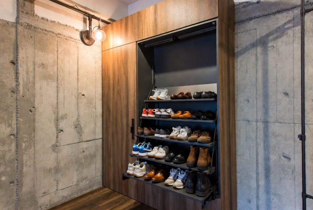 The Murphy Shoe Rack (Pull-Down Genius)