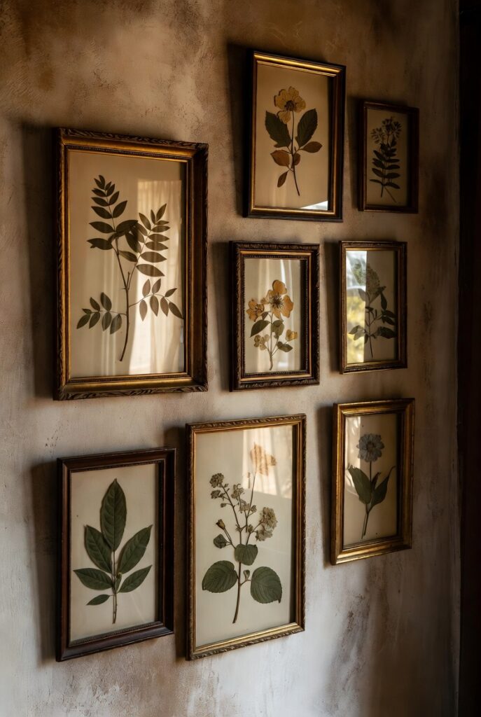 Vintage or Eclectic Framed Art