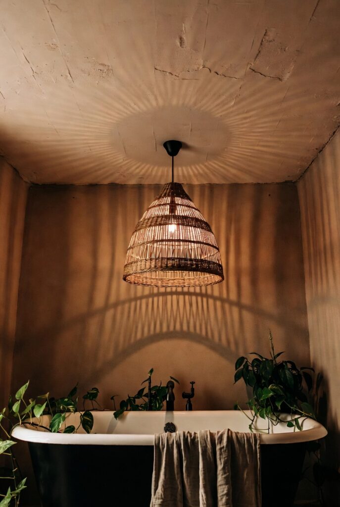 Rattan or Wicker Pendant Lights