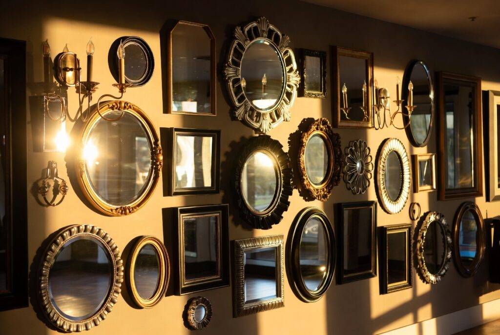 The Mirror & Light Wall
