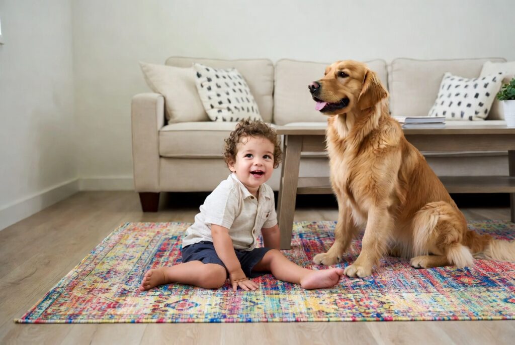 The Washable Rug (For Real Life with Kids & Pets)