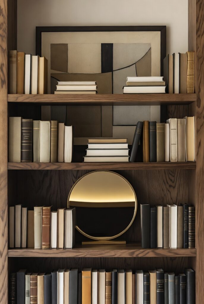 Layer Artwork and Mirrors Behind Your Books
