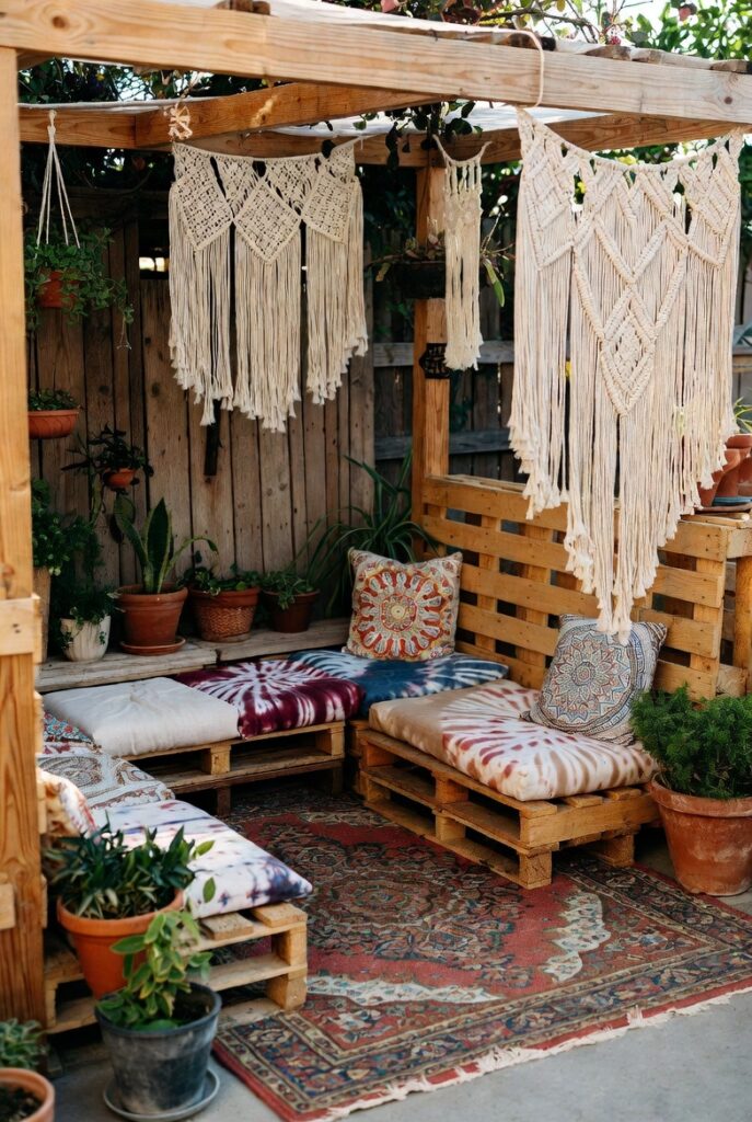  Use Pallet Furniture for Seating