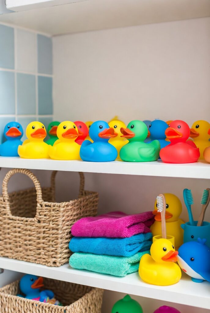 The Kids' Bathroom Fun Shelf