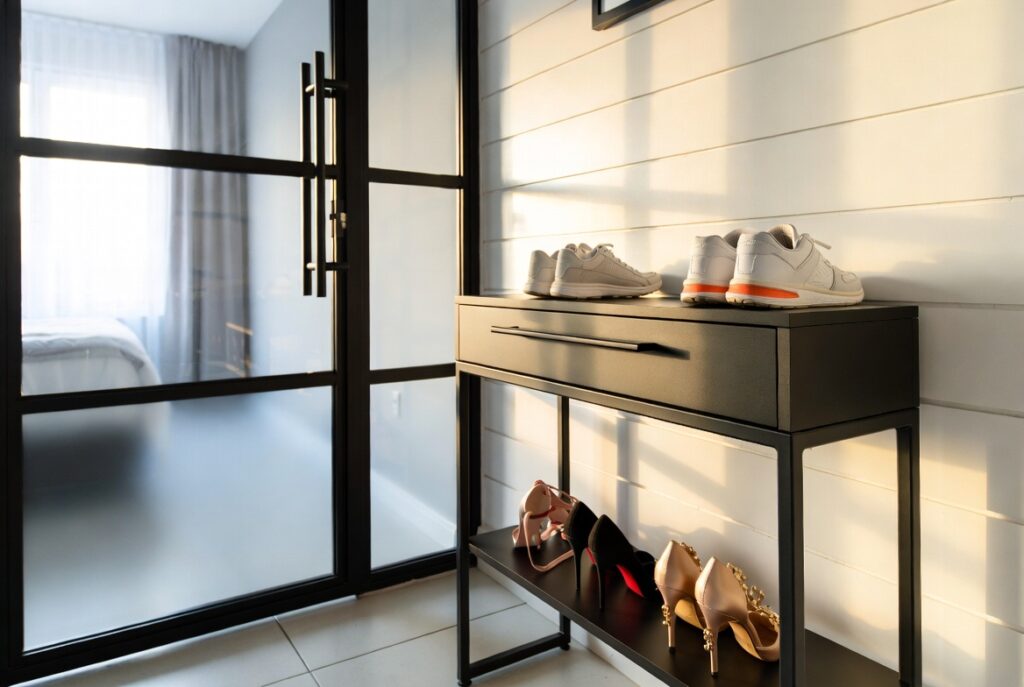 The Skinny Console Table with a Hidden Drawer