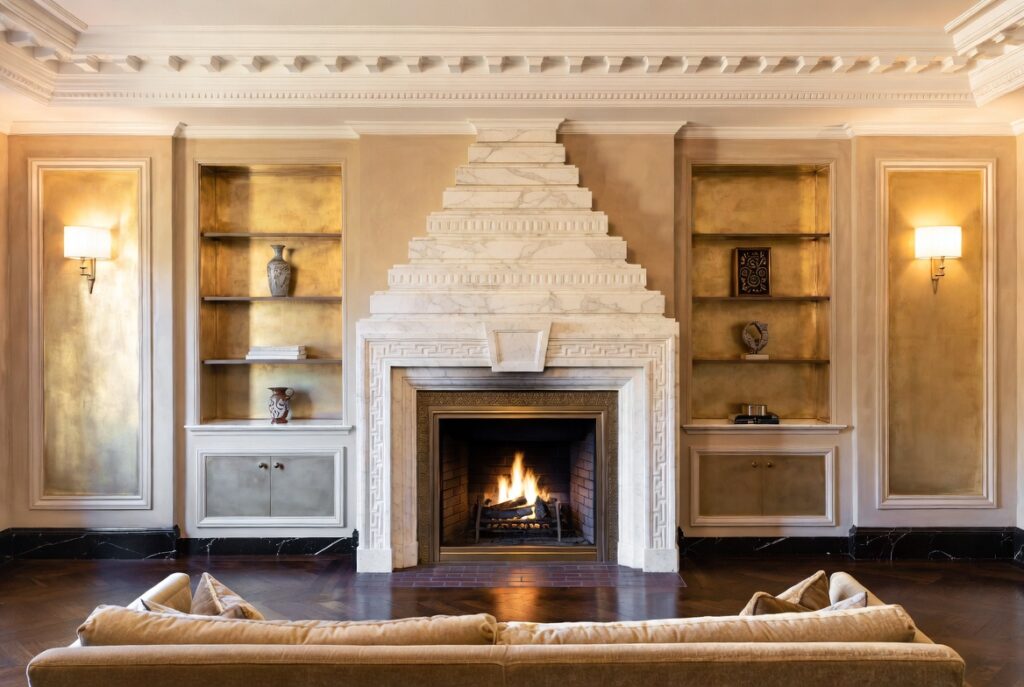 The Marble Fireplace Surround