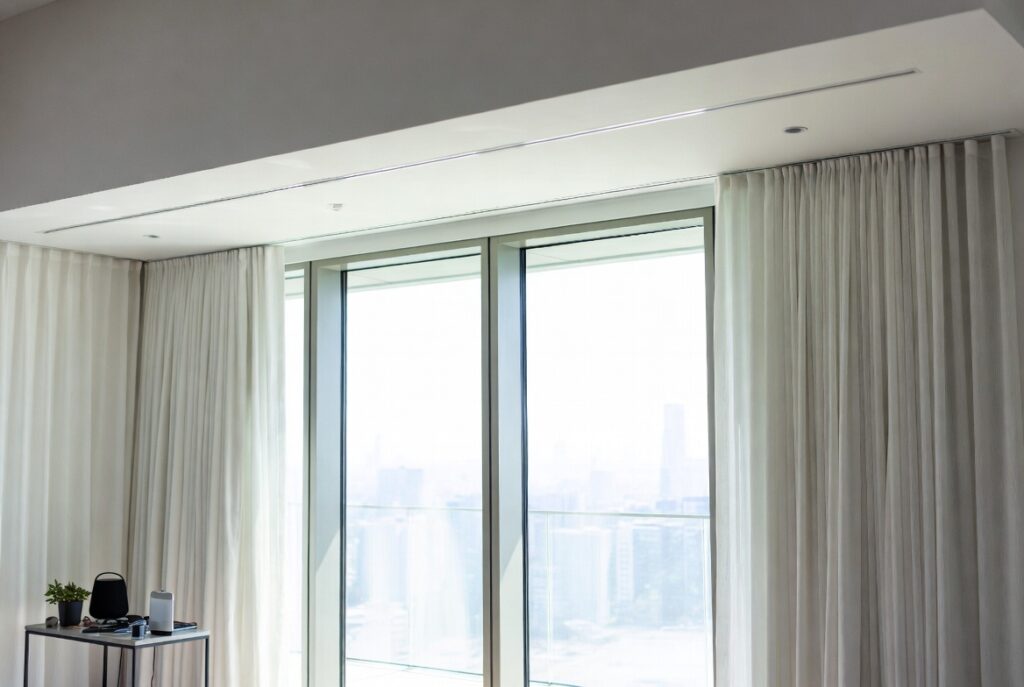 Motorized Curtains for Smart Homes