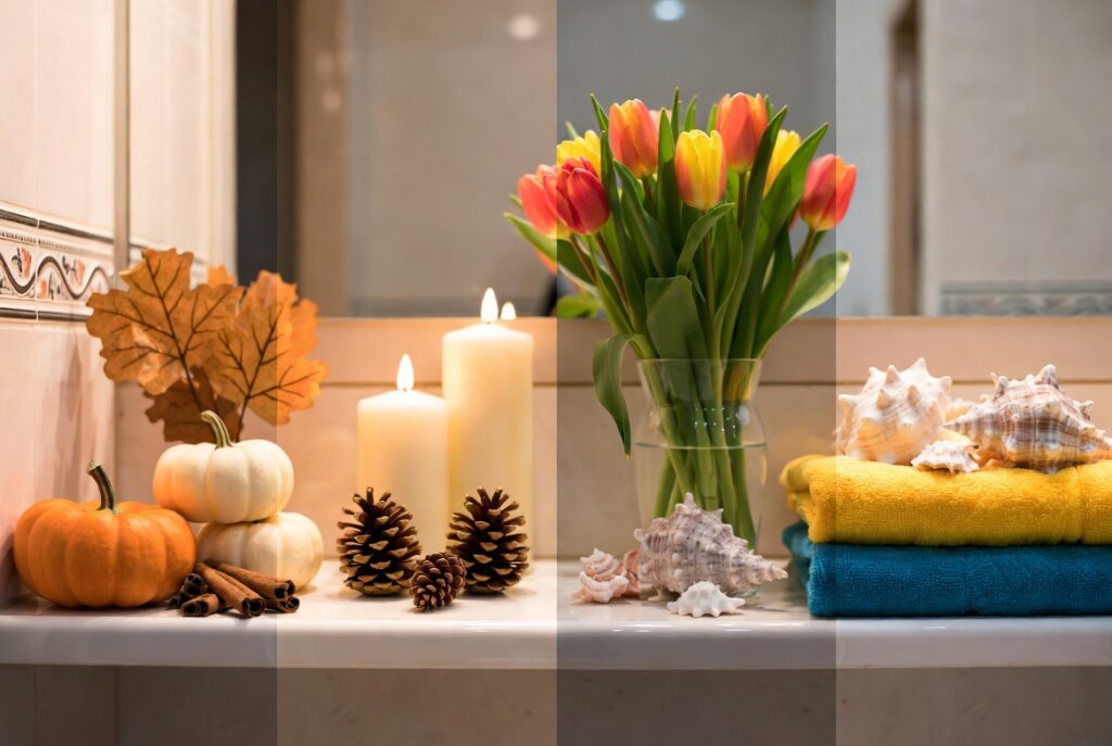 The Seasonal Switcheroo (Fall, Winter, Spring, Summer)