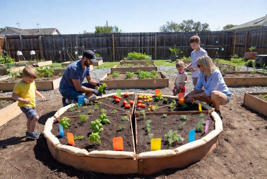 A "Pizza Garden" (Fun for Families)