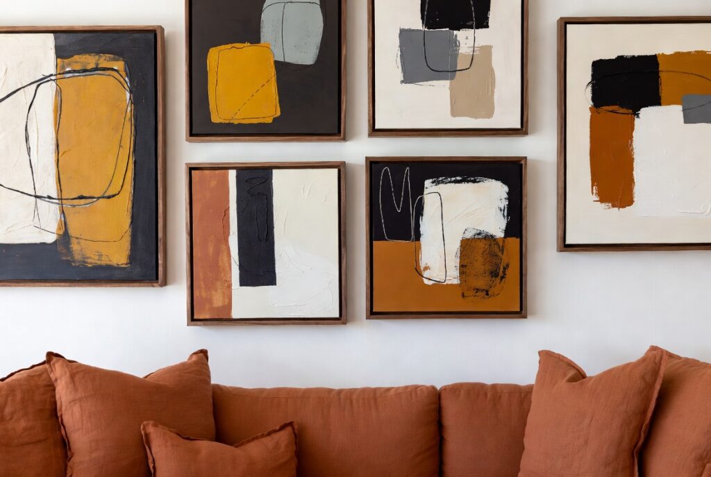 Hang Abstract or Geometric Wall Art