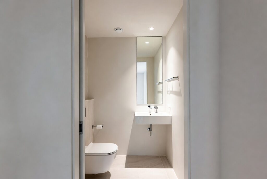 The Pocket Door Powder Room