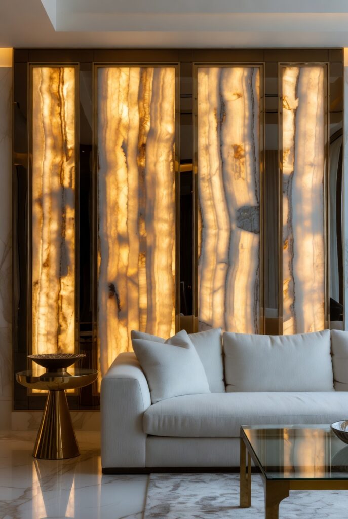 Backlit Onyx or Acrylic Panels