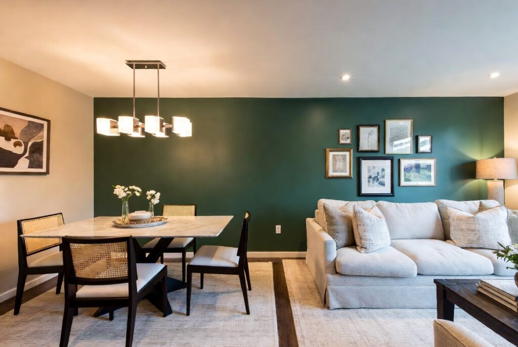 Create a Shared Wall That Does Double Duty