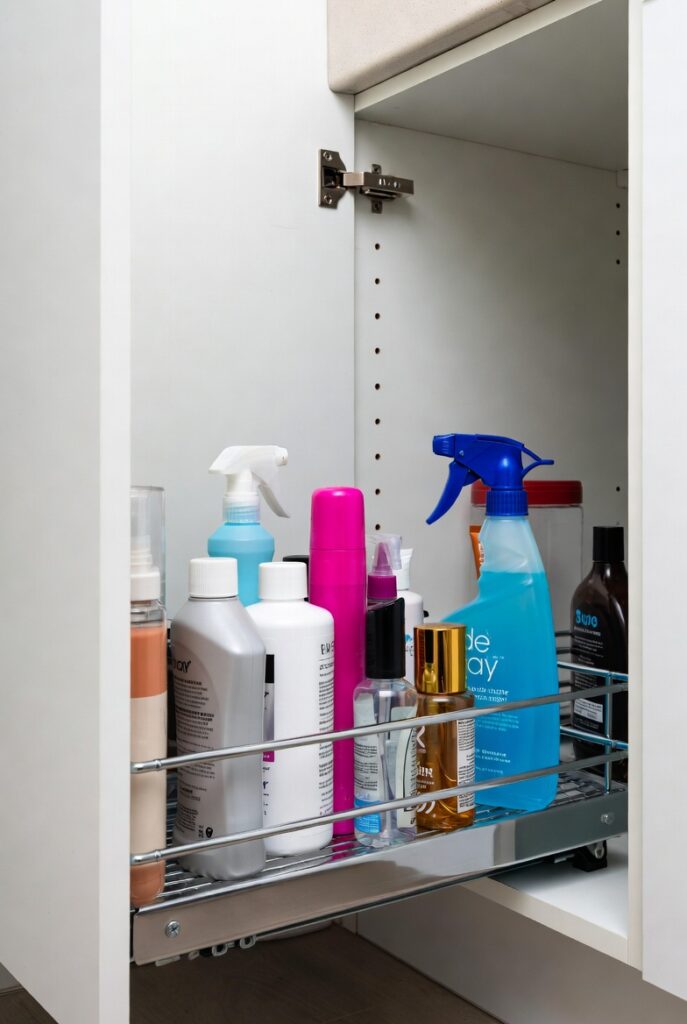  Finally, Install a Pull-Out Drawer Under the Sink