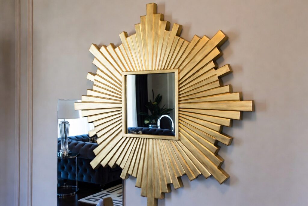 Invest in One Statement Mirror (The Sunburst or Stepped Shape)