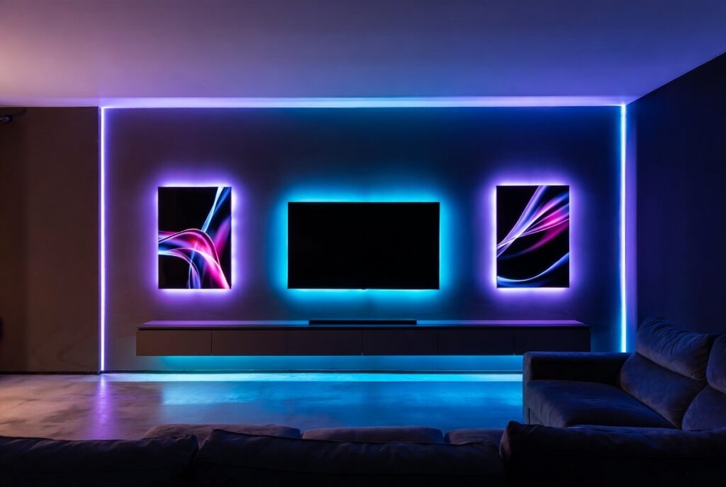 LED Light Walls (Strip Lighting)