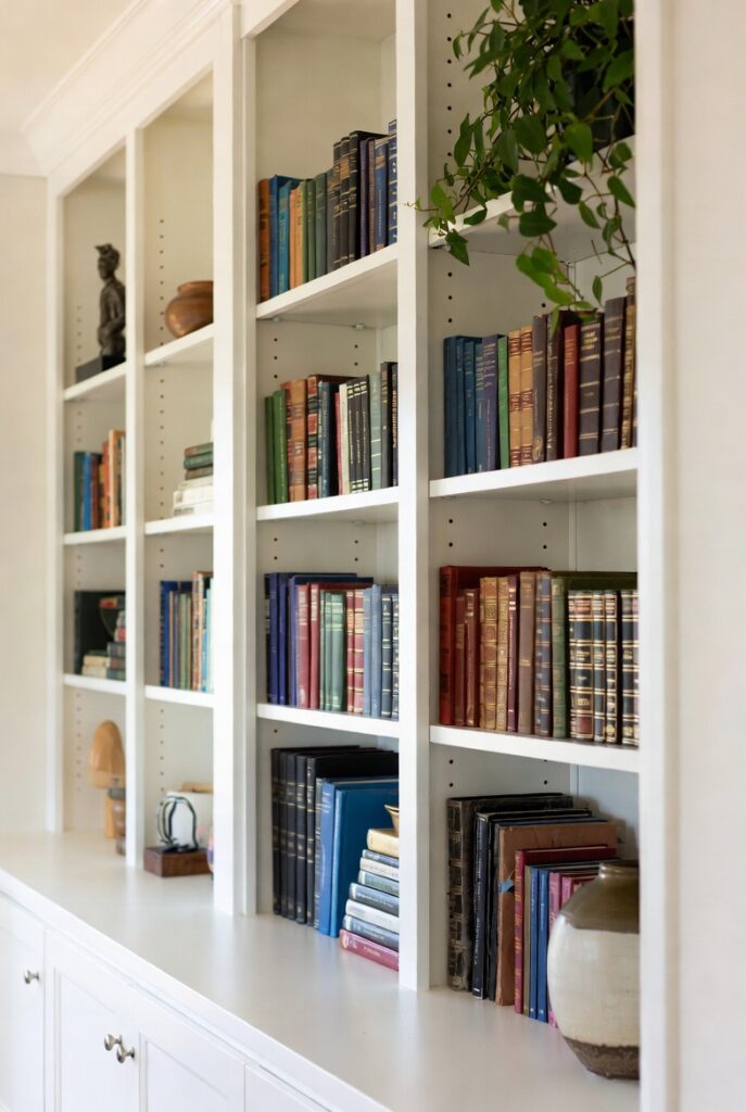 The 70/30 Rule – Balance Books and Decorative Objects