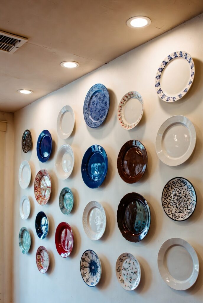 Plate Wall (Unexpected Elegance)
