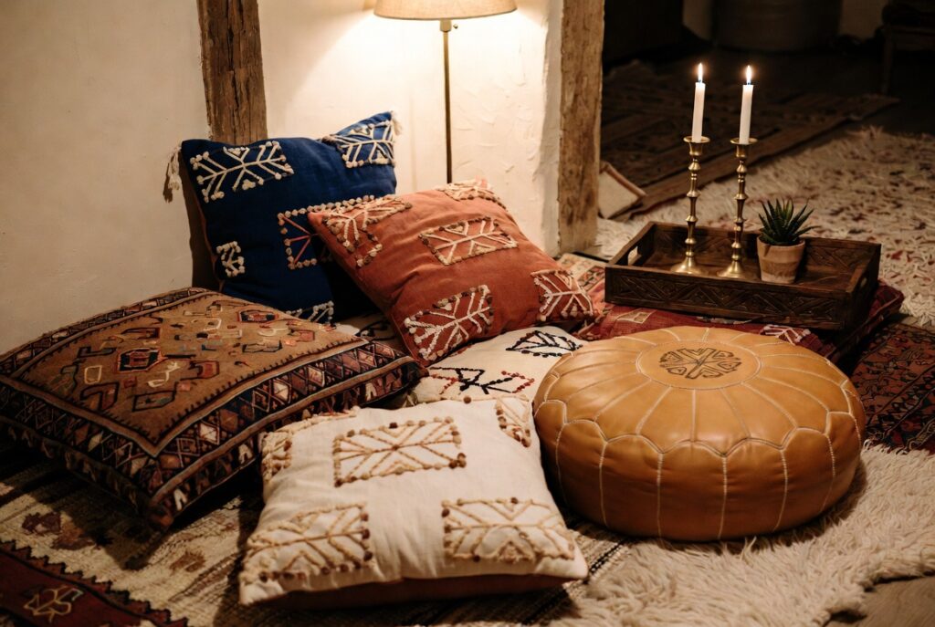 Floor Pillows and Poufs