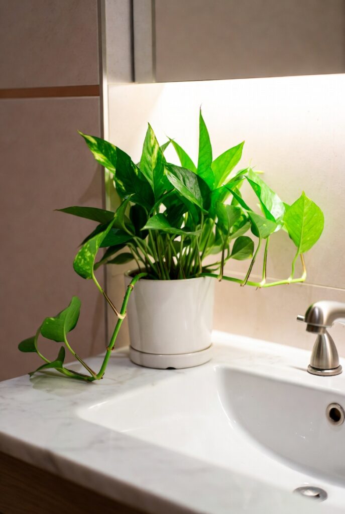 Add a Small Plant (Yes, Even Without Windows)