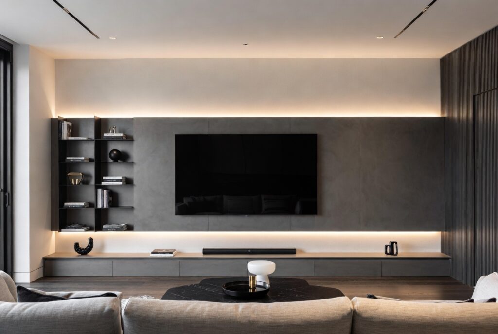 The Media Wall (Hide the TV)