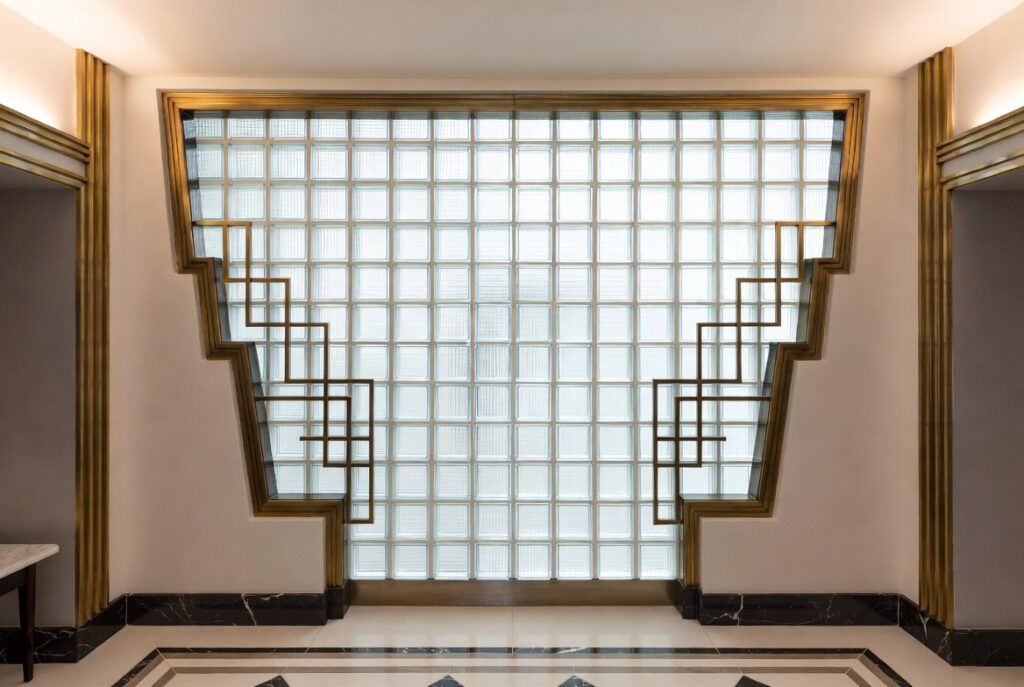The Glass Block Window or Partition