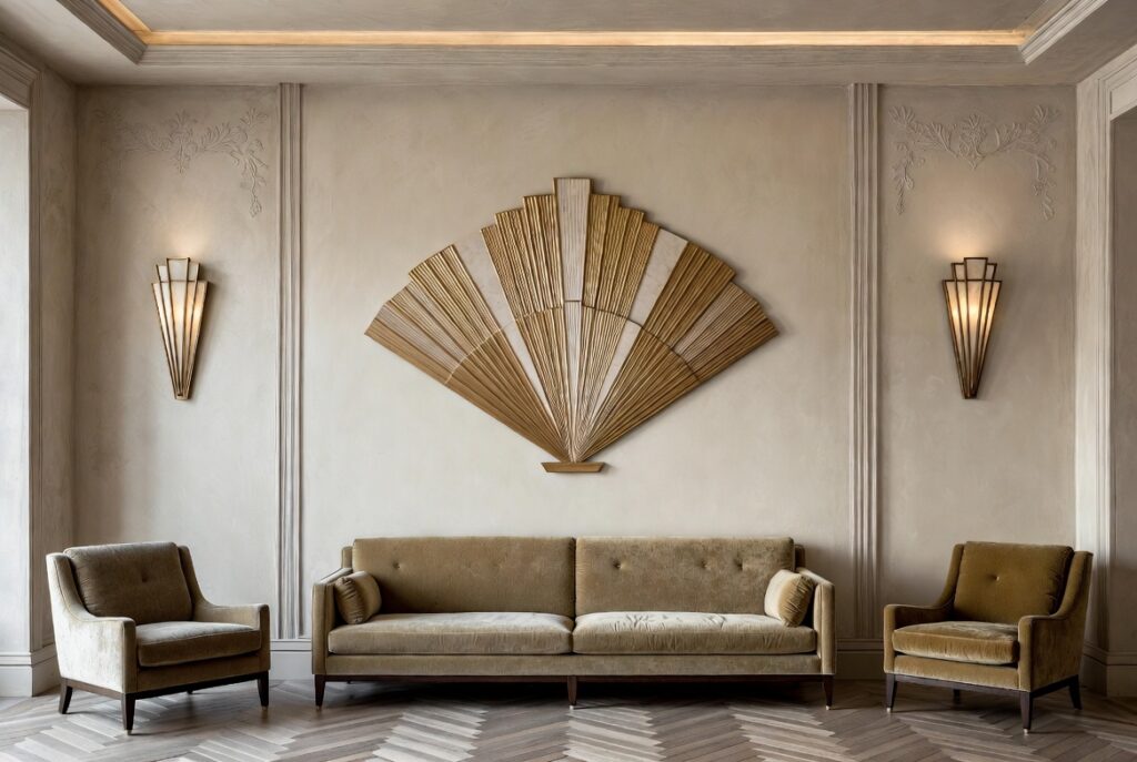  The Fan-Shaped Wall Art