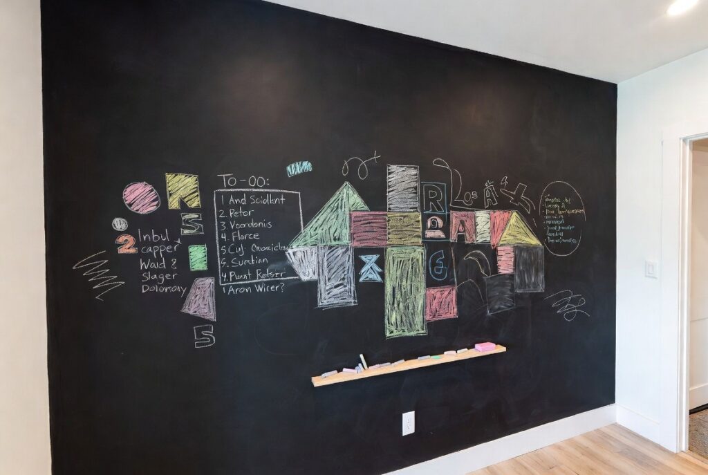 Chalkboard or Whiteboard Wall