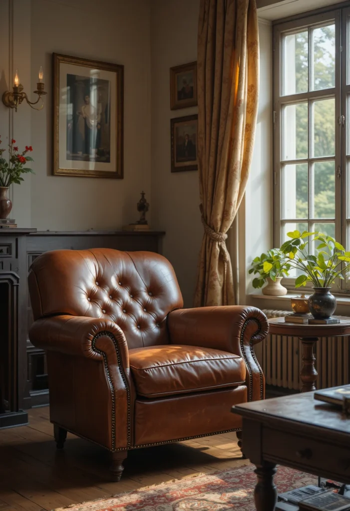 Pick Up a Leather Armchair