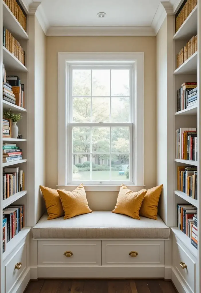Build a Window-Nook Shelf Tiny Bookshelf Ideas