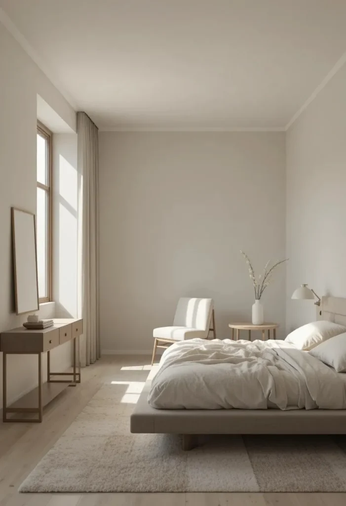 Keep the Furniture Count to Three Pieces, Max Keep the Furniture Count to Three Pieces, Max Tiny Guest Room Ideas